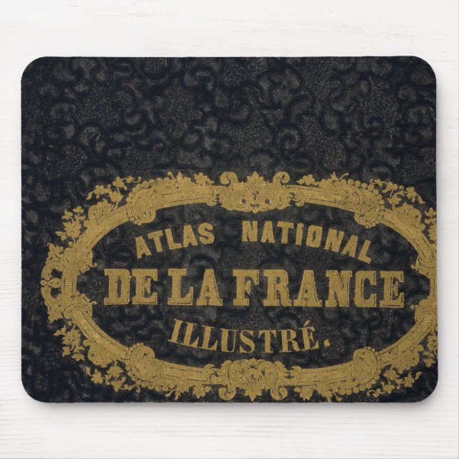 Atlas National De France Mouse Mat (Front)