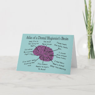 Atlas of a Dental Hygienist's Brain Card