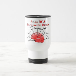 Atlas of a Paramedic Brain Travel Mug