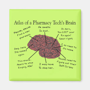 Atlas of a Pharmacy Tech's Brain Magnet