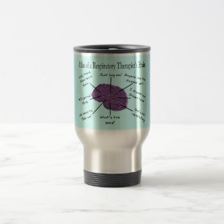 Atlas of a Respiratory Therapist's Brain Travel Mug