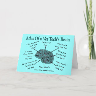 Atlas of a Vet Tech's Brain Card