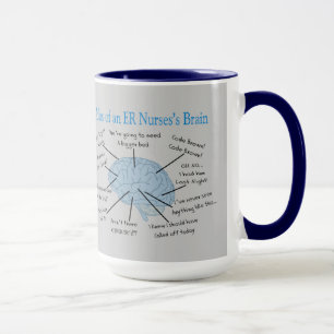 Atlas of an ER Nurse's Brain  Mug