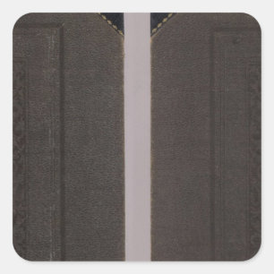 Atlas of Fresno County Square Sticker