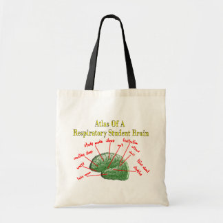 Atlas of Respiratory Student Brain Gifts Tote Bag