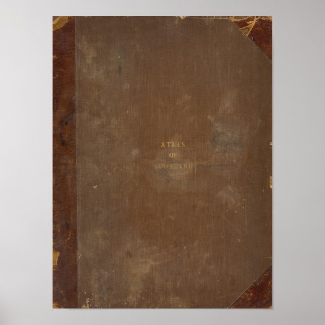 Atlas of Scotland Poster (Front)