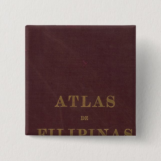 Atlas of the Philippines 15 Cm Square Badge (Front)