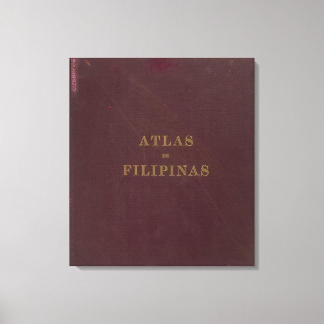Atlas of the Philippines Canvas Print (Front)