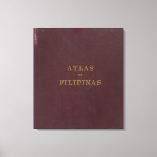 Atlas of the Philippines Canvas Print