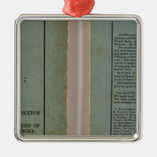 Atlas of universal history metal tree decoration