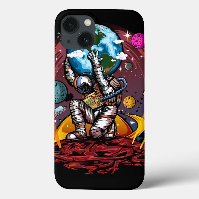 Atlas Space Man Case-Mate iPhone Case (Back)