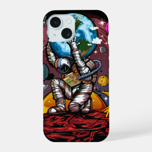Atlas Space Man iPhone 15 Case