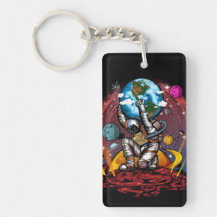 Atlas Space Man Key Ring