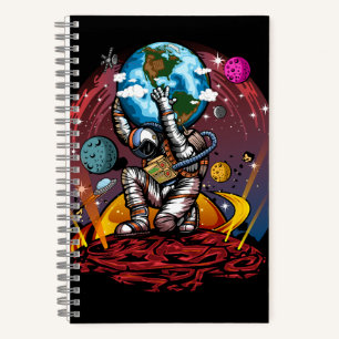 Atlas Space Man Notebook