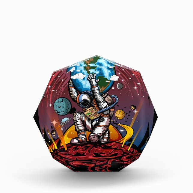 Atlas Space Man Photo Block (Front)