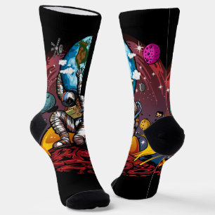 Atlas Space Man Socks