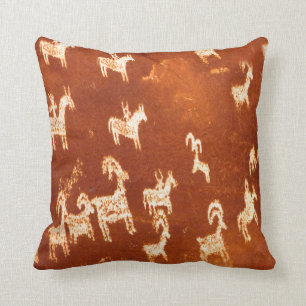 Atlatl Petroglyphs Cushion