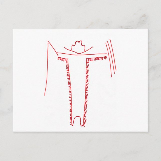 atlatlman postcard (Front)