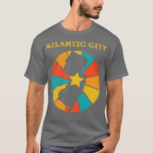 Atlc City New Jersey Vintage Distressed Souvenir 1 T-Shirt
