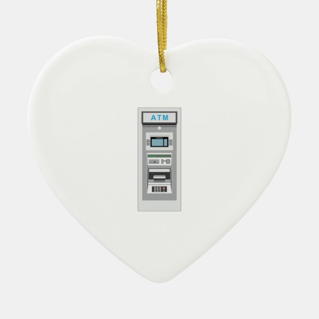 ATM CERAMIC TREE DECORATION (Front)