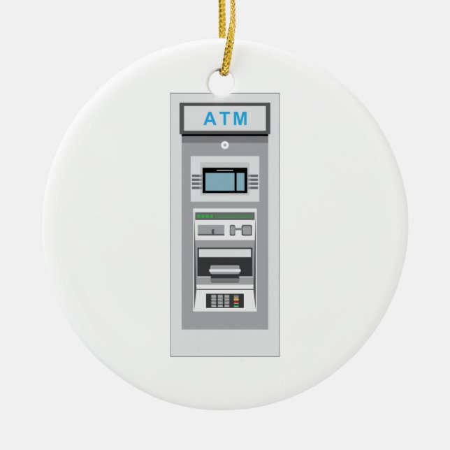 ATM CERAMIC TREE DECORATION (Front)