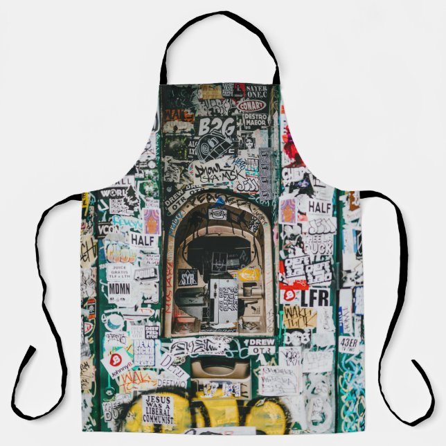 ATM MACHINE WITH GRAFFITI APRON (Front)