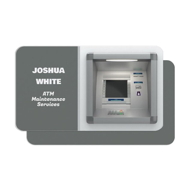 ATM Maintenance Business Card (ATM Maintenance Business Cards)