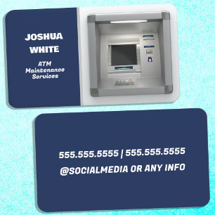 ATM Services Business Card