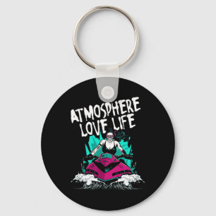 Atmosphere Love Life Water Scooter Jet Ski Key Ring