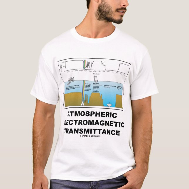 Atmospheric Electromagnetic Transmittance T-Shirt (Front)