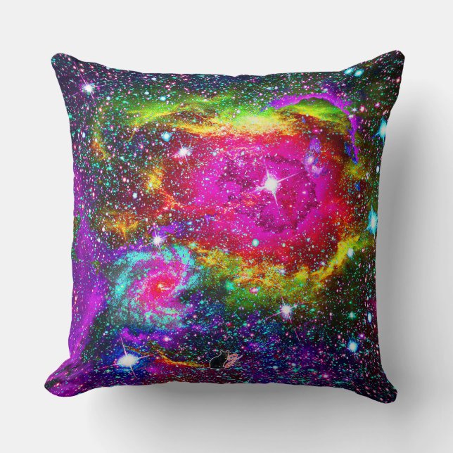 Atmospheric Star Field Pillow (Front)