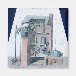 Atmospheric Steam Engine Magnet