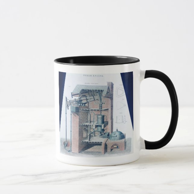 Atmospheric Steam Engine Mug (Right)