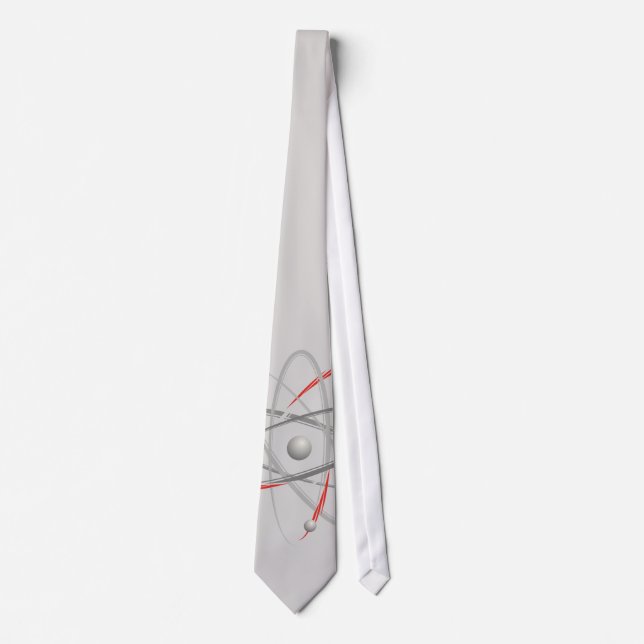 Atom (002_i-3_P06 silver) - Tie (Front)