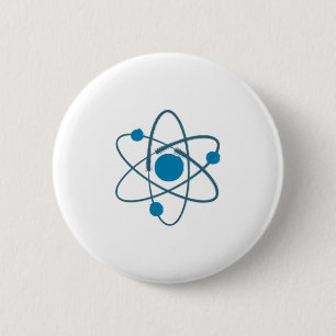 Atom 6 Cm Round Badge