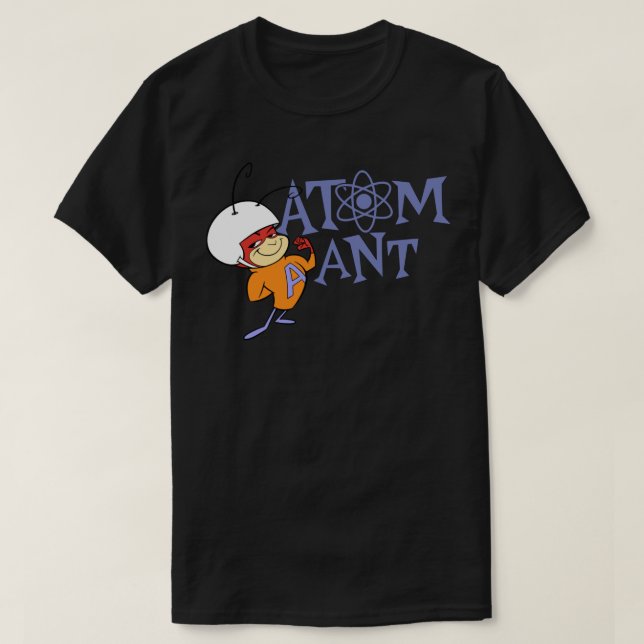 Atom Ant Classic Pose Sticker T-Shirt (Design Front)