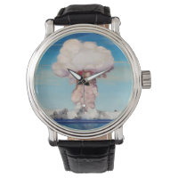 Atom Bomb Wall Clock