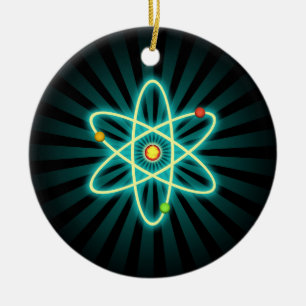 Atom Ceramic Tree Decoration