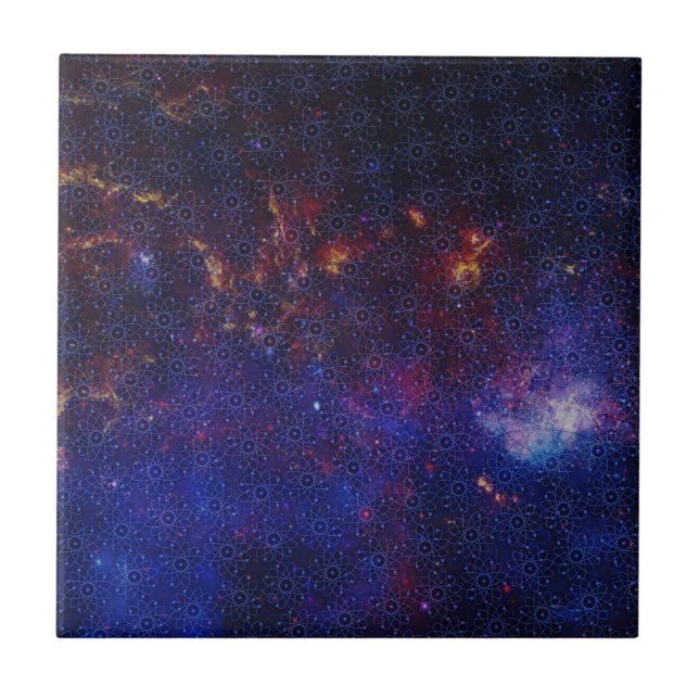 Atom Pattern Tile (Front)