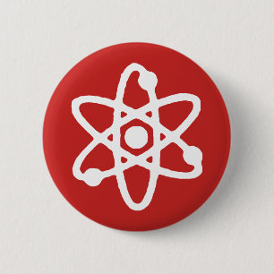 Atom science pin