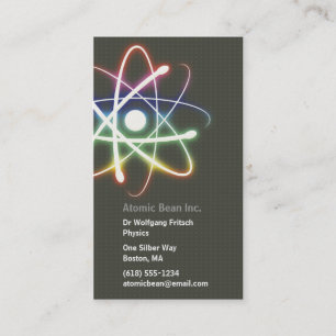 Atom - Scientist Business Card