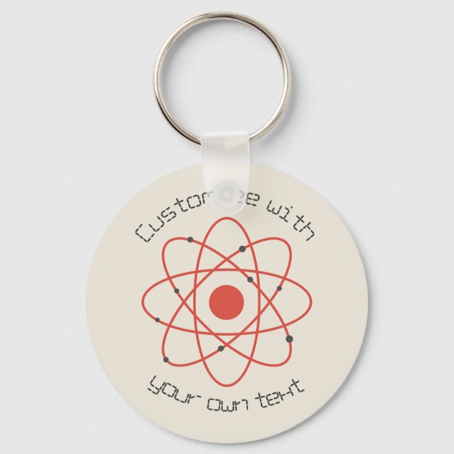 Atom Structure Key Ring (Front)