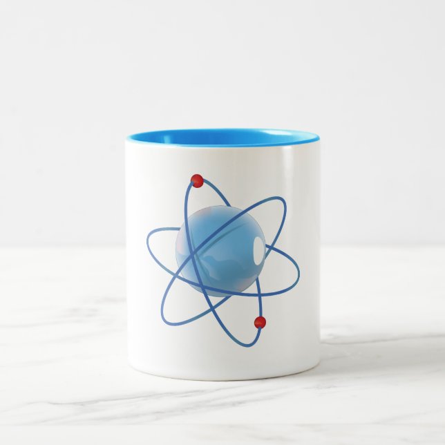 Atom Two-Tone Coffee Mug (Center)