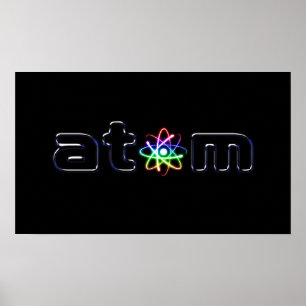 Atom - unique Poster