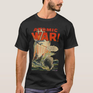 Atom War #2 - Golden Age Comic Art T-Shirt