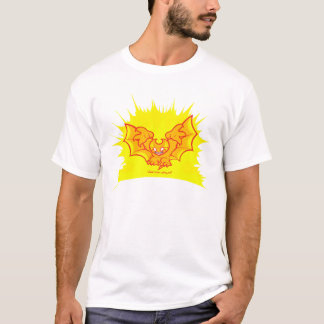 atombat atomised red outline T-Shirt