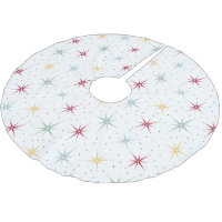 Atomic Age Starburst Pattern Mid Century Christmas