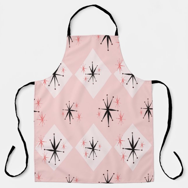 Atomic age starburst seamless pattern inspired by  apron (Front)