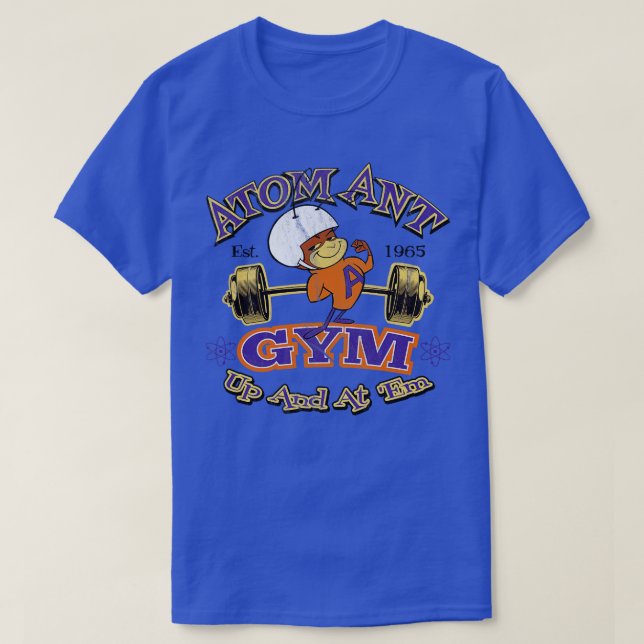 Atomic Ant Gym Worn T-Shirt (Design Front)