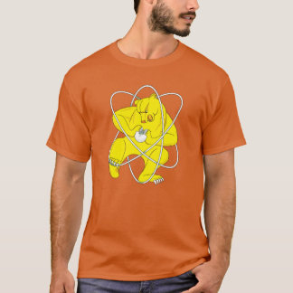 Atomic Bear Flag of Secret City of Zheleznogorsk i T-Shirt
